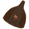UAB Namu Tekstile Čiapka do sauny, hnedá, 100 % bavlna UAB Namu Tekstile Čiapka do sauny, hnedá, 100 % bavlna