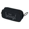 BAAGL Študentský peračník etui Black BAAGL Študentský peračník etui Black