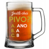 ČI CHCEM PIVO? - pivný pohár 0,5 l ČI CHCEM PIVO? - pivný pohár 0,5 l