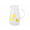 SKLENENÝ DŽBÁN NA LIMONÁDU S MOTÍVOM CITRÓNU CAPRI 1500 ML 21 X 12 X 17 CM SKLENENÝ DŽBÁN NA LIMONÁDU S MOTÍVOM CITRÓNU CAPRI 1500 ML 21 X 12 X 17 CM