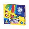 Astra Plastelína s trblietkami 6 farieb Astra Plastelína s trblietkami 6 farieb