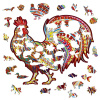 IZMAEL Drevené Rooster/M 152 dielov IZMAEL Drevené Rooster/M 152 dielov