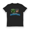 Detské tričko Minecraft: Legends Creeper Vs Piglin (9-10 rokov) čierna bavlna Detské tričko Minecraft: Legends Creeper Vs Piglin (9-10 rokov) čierna bavlna