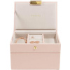 Krabička na šperky Stackers dvojitá mini champagne-ružová Krabička na šperky Stackers dvojitá mini champagne-ružová