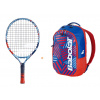 Tenisový set Babolat - Ballfighter 17 + Backpack Kids red - Grip 0000 Tenisový set Babolat - Ballfighter 17 + Backpack Kids red - Grip 0000