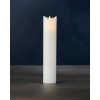 SIRIUS Vosková LED sviečka Sara, 25 cm, biela SIRIUS Vosková LED sviečka Sara, 25 cm, biela