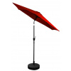 AGA MR2026-Red - červený Naklápací záhradný slnečník 250 cm AGA MR2026-Red - červený Naklápací záhradný slnečník 250 cm
