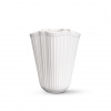 Kähler Hammershoi Unfold keramická váza 20,5 cm, white, 693286 Kähler Hammershoi Unfold keramická váza 20,5 cm, white, 693286