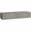 CERANO - Kúpeľňová skrinka pod umývadlo Noira - betónovo šedá - 150x48x28 cm CER-8050BD7616 CERANO - Kúpeľňová skrinka pod umývadlo Noira - betónovo šedá - 150x48x28 cm CER-8050BD7616