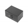 Digitus DIGITUS KVM přepínač, 2 porty, dva displeje, 4K, HDMI Digitus DIGITUS KVM přepínač, 2 porty, dva displeje, 4K, HDMI