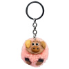 2Kids Toys Drevená kľúčenka pompon Prasa 2Kids Toys Drevená kľúčenka pompon Prasa