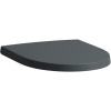 LAUFEN Moderna S WC sedadlo so spomaľovacím sklápacím systémom, odnímateľné, matná grafitová, H8905417580001 LAUFEN Moderna S WC sedadlo so spomaľovacím sklápacím systémom, odnímateľné, matná grafitová, H8905417580001