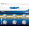PHILIPS baterie Lithium 6ks (CR2032P6/01B, CR2032) PHILIPS baterie Lithium 6ks (CR2032P6/01B, CR2032)