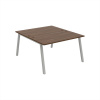 OFFICE PRO s.r.o. HOBIS kancelársky stôl zdvojený - USD A 1400, orech OFFICE PRO s.r.o. HOBIS kancelársky stôl zdvojený - USD A 1400, orech
