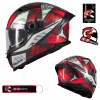 Integrálna motocyklová prilba MT BRAKER SV FURY BLACK/GREY/RED čierna DARČEKY Integrálna motocyklová prilba MT BRAKER SV FURY BLACK/GREY/RED čierna DARČEKY