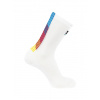 Ponožky na behanie Salomon Pulse Race Flag Crew - white Ponožky na behanie Salomon Pulse Race Flag Crew - white