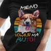 Tričko s potlačou WELSH CORGI + slogan Pánsky Čierna 110 cm/4 roky Tričko s potlačou WELSH CORGI + slogan Pánsky Čierna 110 cm/4 roky
