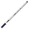 Fix so štetcovým hrotom pre rôzne šírky čiar STABILO Pen 68 Brush, pruská modrá