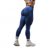 Nebbia Bezešvé extra push-up legíny s vysokým pasem FLOW SEAMLESS 496 modré - L Nebbia Bezešvé extra push-up legíny s vysokým pasem FLOW SEAMLESS 496 modré - L