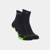 Inov8 INOV-8 Ponožky TRAILFLY SOCK MID black/green - čierna/zelená Veľkosť: 43-47 Inov8 INOV-8 Ponožky TRAILFLY SOCK MID black/green - čierna/zelená Veľkosť: 43-47