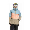 Dámská zimní bunda na lyže/snowboard Meatfly Kirsten jacket 2 5/26 Safari/Cloud Dámská zimní bunda na lyže/snowboard Meatfly Kirsten jacket 2 5/26 Safari/Cloud