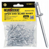 CROWNMAN Hliníkové trhacie nity 3,2x8mm sada 50 kusov CROWNMAN Hliníkové trhacie nity 3,2x8mm sada 50 kusov