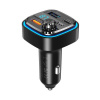 XO BCC08 Bluetooth FM transmitter 2 x USB-A + USB Type-C zásuvka, čierna XO BCC08 Bluetooth FM transmitter 2 x USB-A + USB Type-C zásuvka, čierna