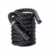 Lano na cvičenie LivePro Battle Rope 3,8 cm x 12 m - 10 kg černá