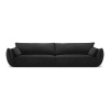 Tmavosivá pohovka 248 cm Vanda - Mazzini Sofas Tmavosivá pohovka 248 cm Vanda - Mazzini Sofas