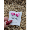 Alexa.art Náušnice z polymérovej hmoty Srdcia Tvar: 5 Alexa.art Náušnice z polymérovej hmoty Srdcia Tvar: 5