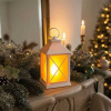 Solight vianočný lampáš biely, 20cm, časovač, 2x AA (1v288) Solight vianočný lampáš biely, 20cm, časovač, 2x AA (1v288)