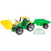 Lena Traktor na písek 110 cm (zelený, lžíce + přívěs) Lena Traktor na písek 110 cm (zelený, lžíce + přívěs)
