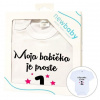 NEW BABY Body s potlačou New Baby Moja babička je proste jednotka - darčekové balenie - 80 NEW BABY Body s potlačou New Baby Moja babička je proste jednotka - darčekové balenie - 80