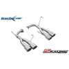 Zadní bez s tlumiče společně skoncovka 2 x průměru 90 Racing P+L Inoxcar racing SUIM.31.RA Zadní bez s tlumiče společně skoncovka 2 x průměru 90 Racing P+L Inoxcar racing SUIM.31.RA