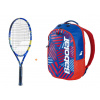 Tenisový set Babolat - Ballfighter 23 + Backpack Kids red - Grip 000 Tenisový set Babolat - Ballfighter 23 + Backpack Kids red - Grip 000