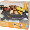 Elektrický gril Raclette Allbrand RG-127615 čierny 800 W Elektrický gril Raclette Allbrand RG-127615 čierny 800 W