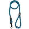 Klasické vodítko s poutkem na ruku, 12 mm, 5 délek, extra pevné TYRKYSOVO-ČERNÉ DÉLKA VODÍTKA: 5 metrů Klasické vodítko s poutkem na ruku, 12 mm, 5 délek, extra pevné TYRKYSOVO-ČERNÉ DÉLKA VODÍTKA: 5 metrů
