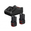 Bosch Startovací sada 2× 12V2.0Ah + GAL12V-40 1600A019R8 Bosch Startovací sada 2× 12V2.0Ah + GAL12V-40 1600A019R8