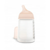 Suavinex Antikoliková fľaša Zero Zero 270 ml silikónový cumlík stredný prietok 3m+ Suavinex Antikoliková fľaša Zero Zero 270 ml silikónový cumlík stredný prietok 3m+