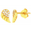 Zlaté napichovacie náušnice Zlaté napichovacie náušnice