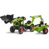 FALK Šliapací traktor 2040N Claas Arion 410 s nakladačom, rýpadlom a vlečkou FALK Šliapací traktor 2040N Claas Arion 410 s nakladačom, rýpadlom a vlečkou