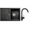 Blanco Set dřezu a baterie Metra 45 S 78x50 cm antracit SETB1 Blanco Set dřezu a baterie Metra 45 S 78x50 cm antracit SETB1
