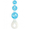 Anální kuličky Crystal Trio Medium , TOYJOY Anální kuličky Crystal Trio Medium , TOYJOY