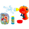 Bubble Fun Bublifuk Dinosaurus s náplňou 60 ml - oranžový Bubble Fun Bublifuk Dinosaurus s náplňou 60 ml - oranžový