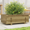 zahrada-XL Záhradný kvetináč 70x40x26,5 cm impregnovaná borovica 847332 zahrada-XL Záhradný kvetináč 70x40x26,5 cm impregnovaná borovica 847332
