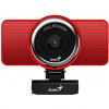 GENIUS ECAM 8000, Webkamera FHD s mikrofónom red GENIUS ECAM 8000, Webkamera FHD s mikrofónom red