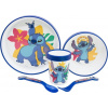 STOR Dětská jídelní sada 5v1 Stitch STOR Dětská jídelní sada 5v1 Stitch