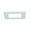 PAULMANN Zápustný LED panel hranatý 6W, 290lm, 4000K bílý IP44 92064 PAULMANN Zápustný LED panel hranatý 6W, 290lm, 4000K bílý IP44 92064