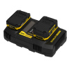 Nabíjačka V20 18V 2x port 4A 1x USB port FatMax® FATMAX Nabíjačka V20 18V 2x port 4A 1x USB port FatMax® FATMAX