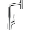 Hansgrohe METRIS Select M71 drezová batéria 320, vyťahovateľný výtok, 1jet 73803000 chróm Hansgrohe METRIS Select M71 drezová batéria 320, vyťahovateľný výtok, 1jet 73803000 chróm